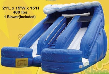 Double Splash Water Slide